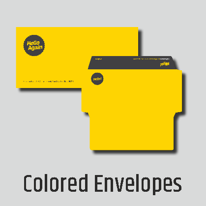 Colored Envelopes