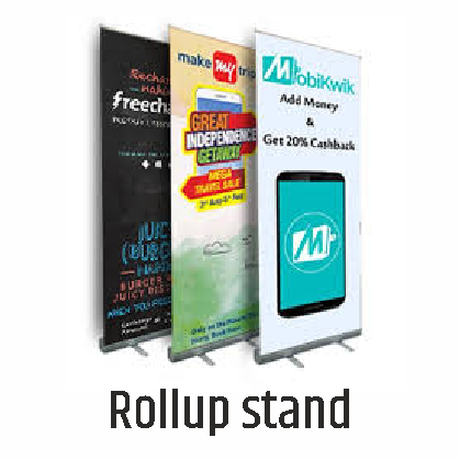 Rollup stand