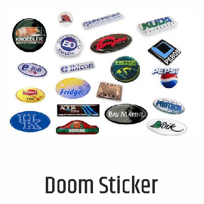 Doom Sticker